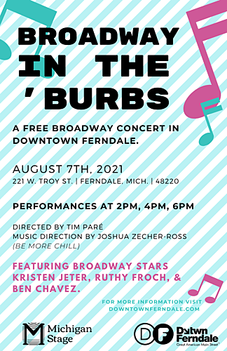 Broadway in the 'Burbs - LIVE STREAM poster