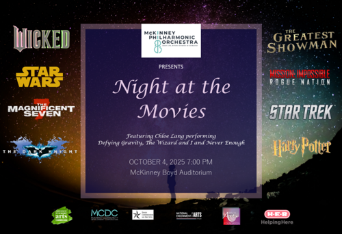 Night at the Movies with the McKinney Philharmonic Orchestra