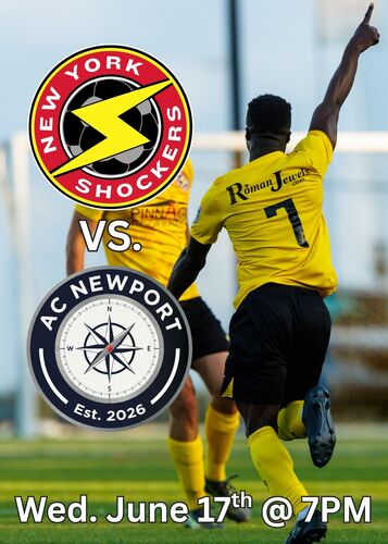 Shockers NPSL VS. AC Newport poster