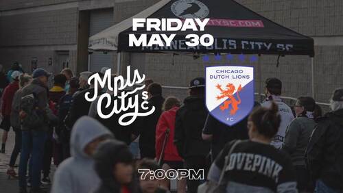 Minneapolis City vs Chicago City Dutch Lions poster