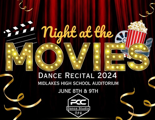 PCC Dance Studio Presents "A Night at the Movies"  poster