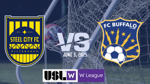 Steel City FC vs FC Buffalo - W League poster