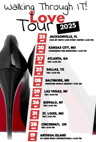 Baltimore, MD -Newsome World Awards- Walking Through IT! Love Tour 2025 Volume #1