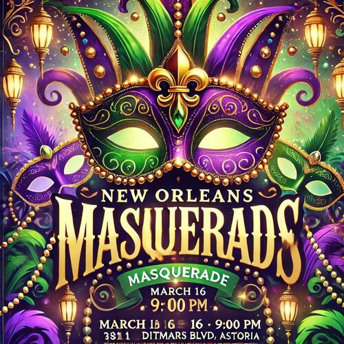 New Orleans Masquerade poster