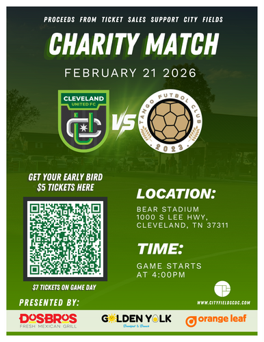Charity Pre-Season Match | Cleveland United FC vs. Tango FC (02.21.26) poster