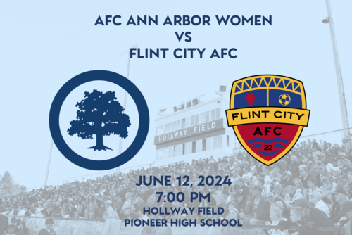 AFC Ann Arbor Women vs Flint City AFC poster