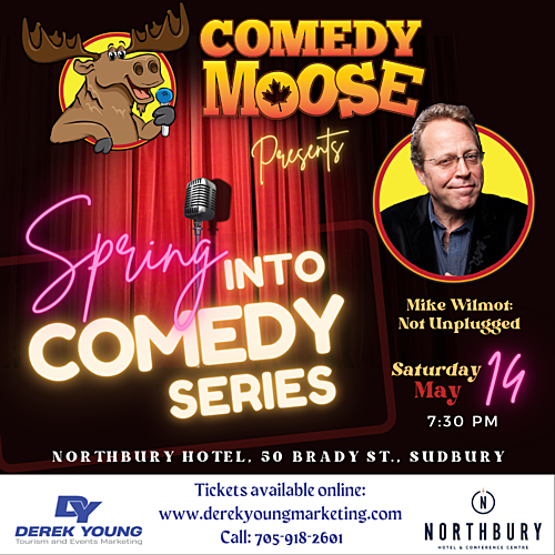 Comedy Moose: Mike Wilmot poster