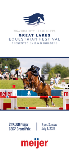 Where Championship Show Jumping Meets Northern Michigan’s Best | Meijer CSI3* Grand Prix image