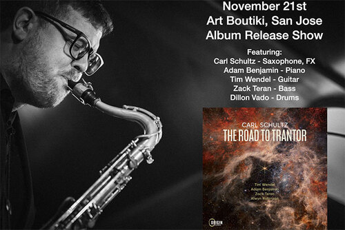 Carl Schultz Album Release Show poster