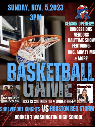 Shreveport Knights vs. Houston Red Storm  poster