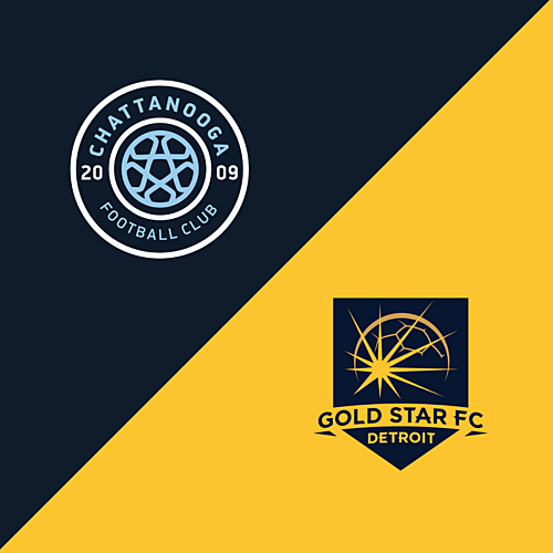 Chattanooga FC vs Gold Star Detroit FC (4/1) poster