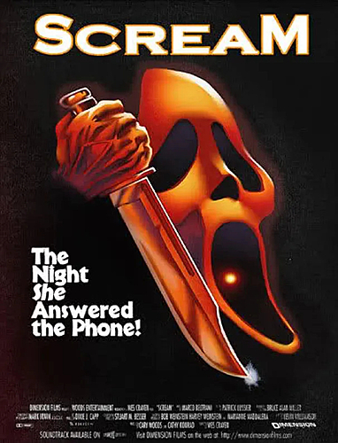 Scream (1996) 25th Anniversary Screening poster