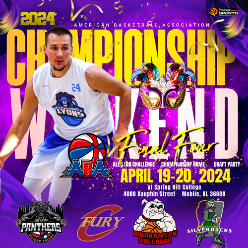 ABA Championship Weekend poster