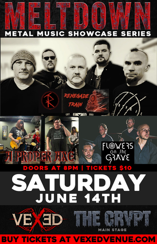 Renegade Train,  A Proper Axe and Flowers On the Grave poster