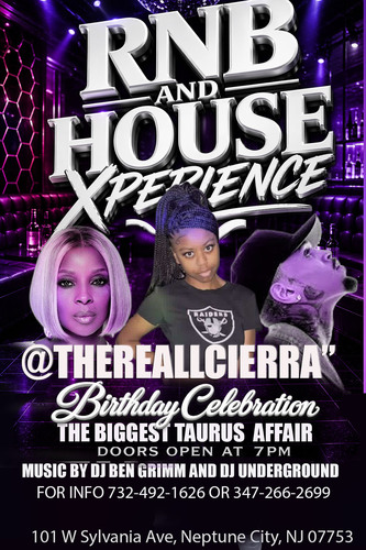 R&B and House  Xpierence  poster