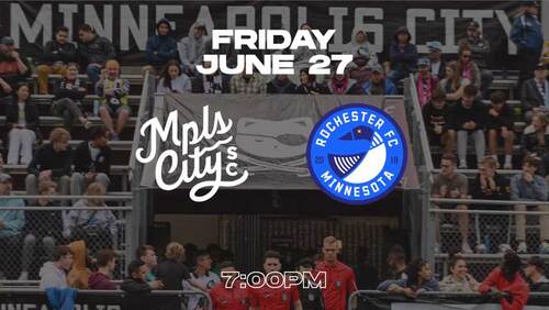 Minneapolis City vs Rochester poster