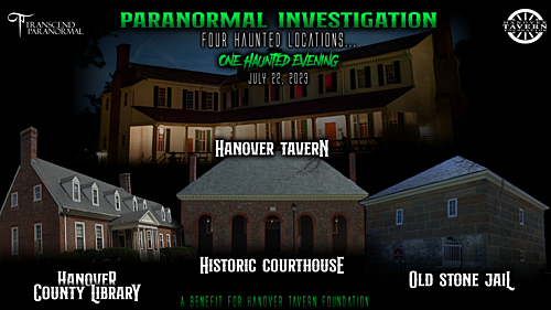 Paranormal Investigation: Hanover Tavern poster