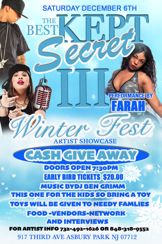The Best Kept Secret III  Artist Showcase poster