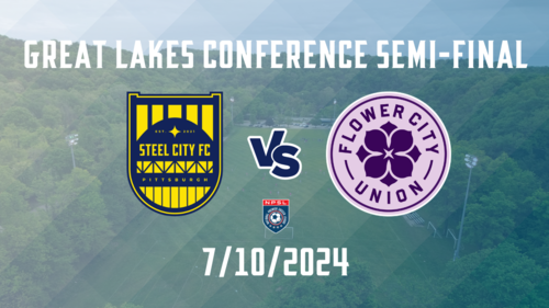 Steel City vs Flower City Union - Great Lakes Conf Semi-Final poster