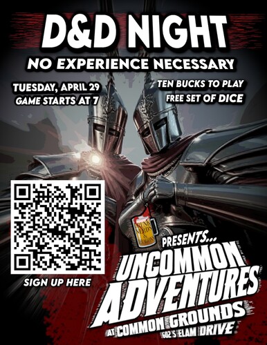 Uncommon Adventures at Common Grounds poster
