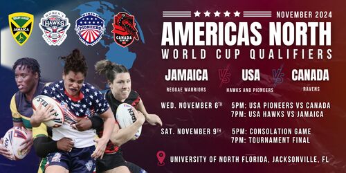 Women's Rugby League World Cup Qualifiers- USA/Canada/Jamaica poster