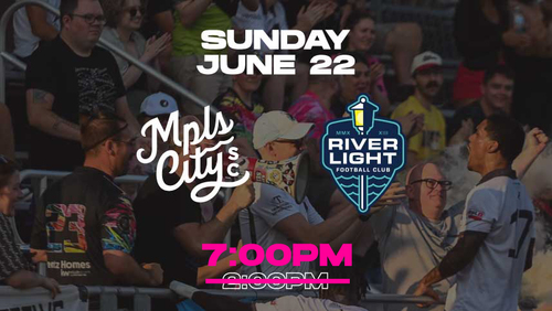 Minneapolis City vs River Light poster