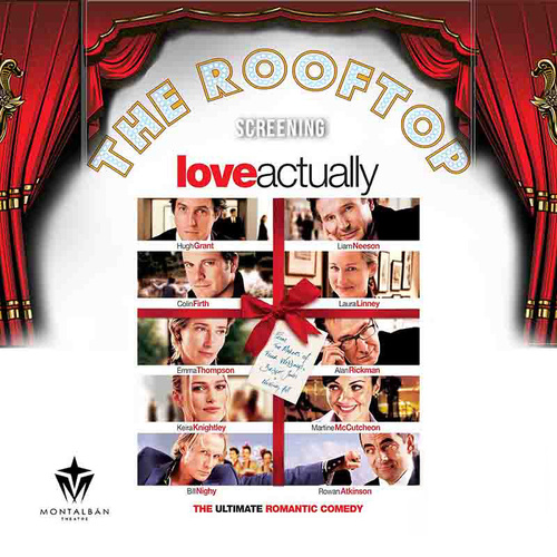 Love Actually : Hollywood Rooftop Holiday Screening poster