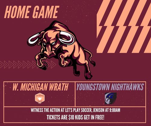 Home Game vs. Youngstown Nighthawks poster