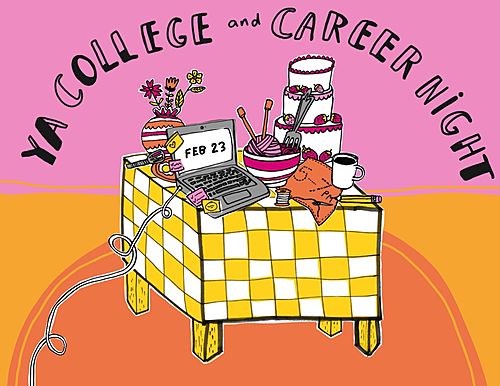 YA College and Career Night poster