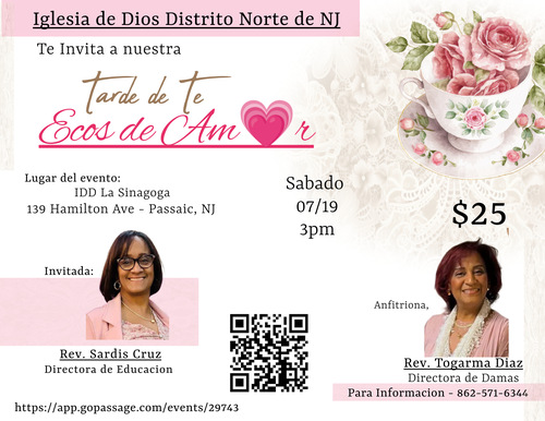 Tarde de Te Distrito Norte de NJ poster