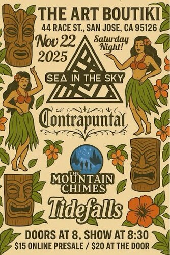 Contrapuntal, The Mountain Chimes, Tidefalls, Sea In The Sky poster