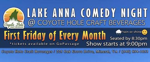 Lake Anna Comedy Night November 2025 poster