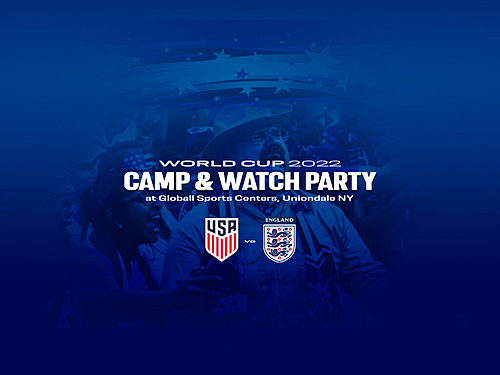 2022 Qatar World Cup Watch Party |  USA vs. England poster