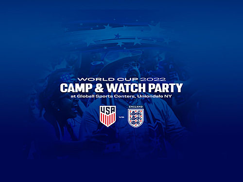 2022 Qatar World Cup Watch Party |  USA vs. England poster
