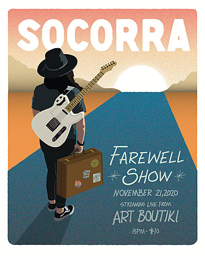 Socorra Farewell Show - Live from The Art Boutiki poster