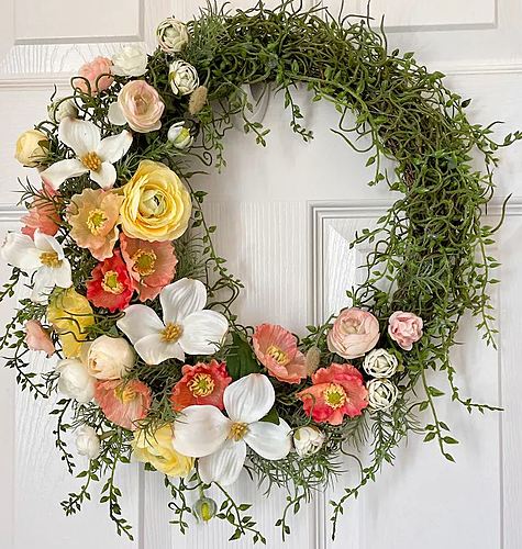 One Night One Craft: Summer Wreathmaking poster