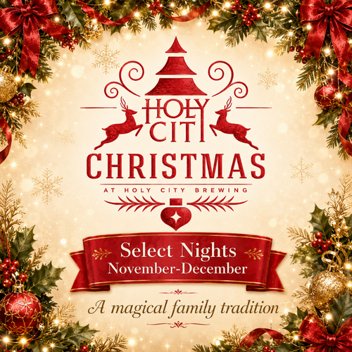 Holy City Christmas 2026 poster