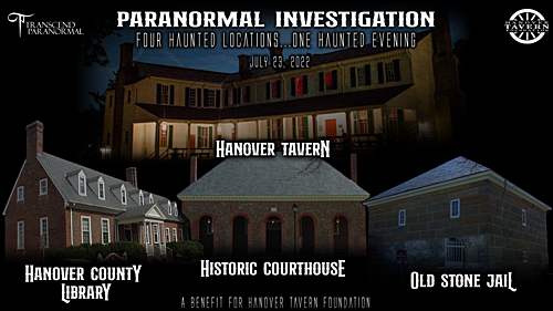 Paranormal Investigation: Hanover Tavern poster