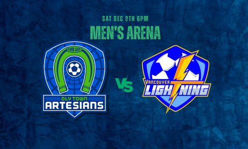 Men | Artesians vs Lightning poster