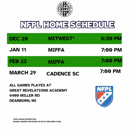 Inter Detroit Futsal Seaon Pass '24-25’ poster