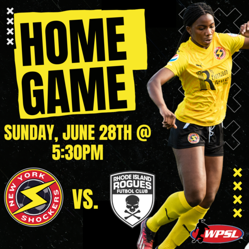Shockers Women's Home Game VS. RI Rogues June 28th poster