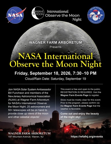 International Observe the Moon Night poster
