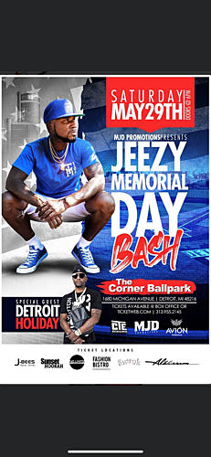 Jeezy Memorial Weekend  Day Party  Bash poster