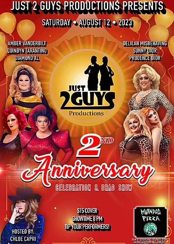 J2G Anniversary Celebration & Drag Show poster