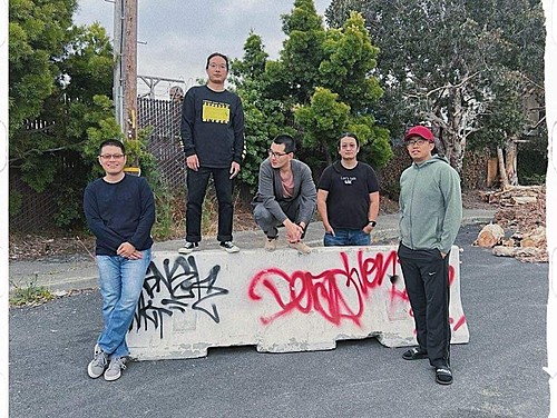 In Lights, Howan and ZZ Flashing at Art Boutiki poster