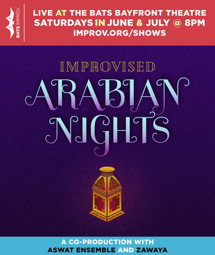 BATS Improv presents: Improvised Arabian Nights poster