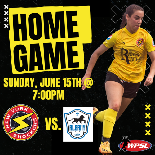 Shockers Women's Home Game VS. Albany Rush June 15th poster
