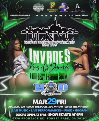 Daniel’s Leather Invades King of Diamonds ATL - LIVE ONSET poster