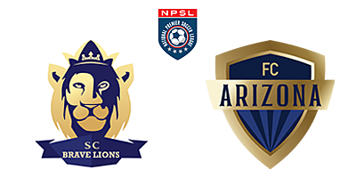 (NPSL) FC Arizona vs Glendale SC Brave Lions poster
