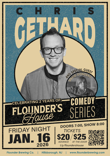 Chris Gethard w. David Dondero poster